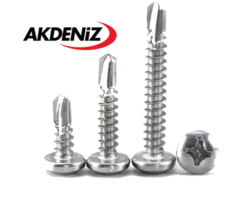 AKDENİZ YSB MATKAP UÇLU VİDA 3.9x19 (1500) DIN 7504N